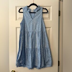 Mudpie Blue and White Dress